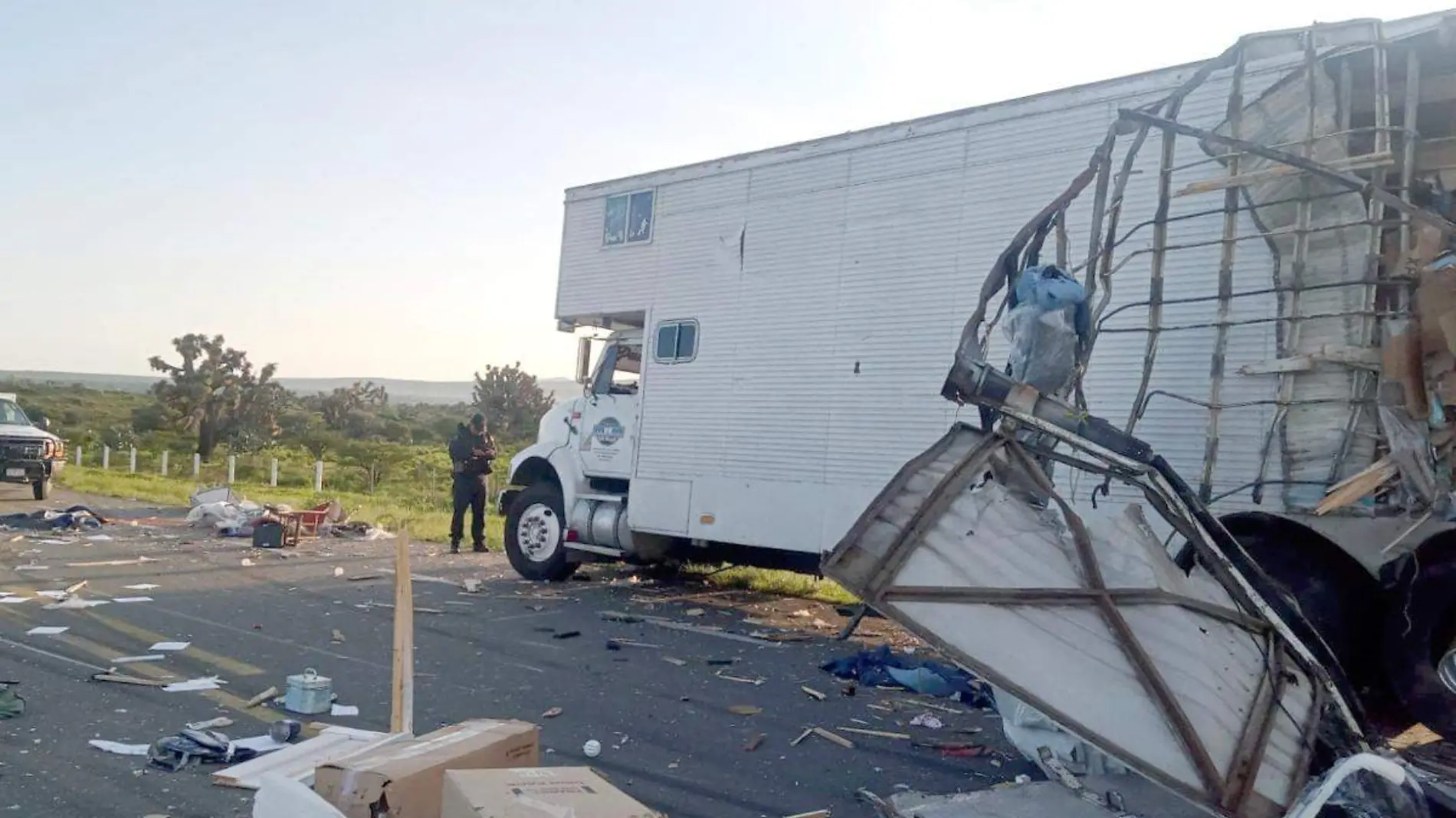 Accidente en carretera